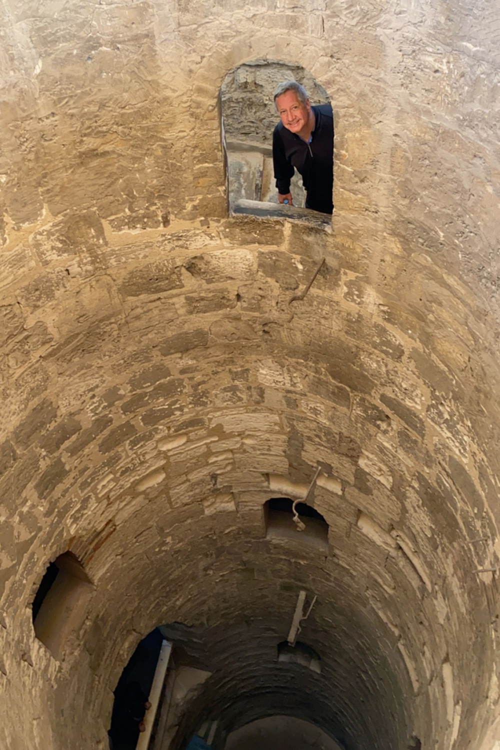 Catacombs of Kom el-Shuqafa Spiral Staircase