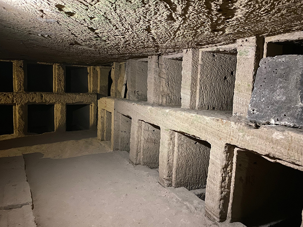 Clusters of Tombs in the Catacombs of Kom el-Shuqafa