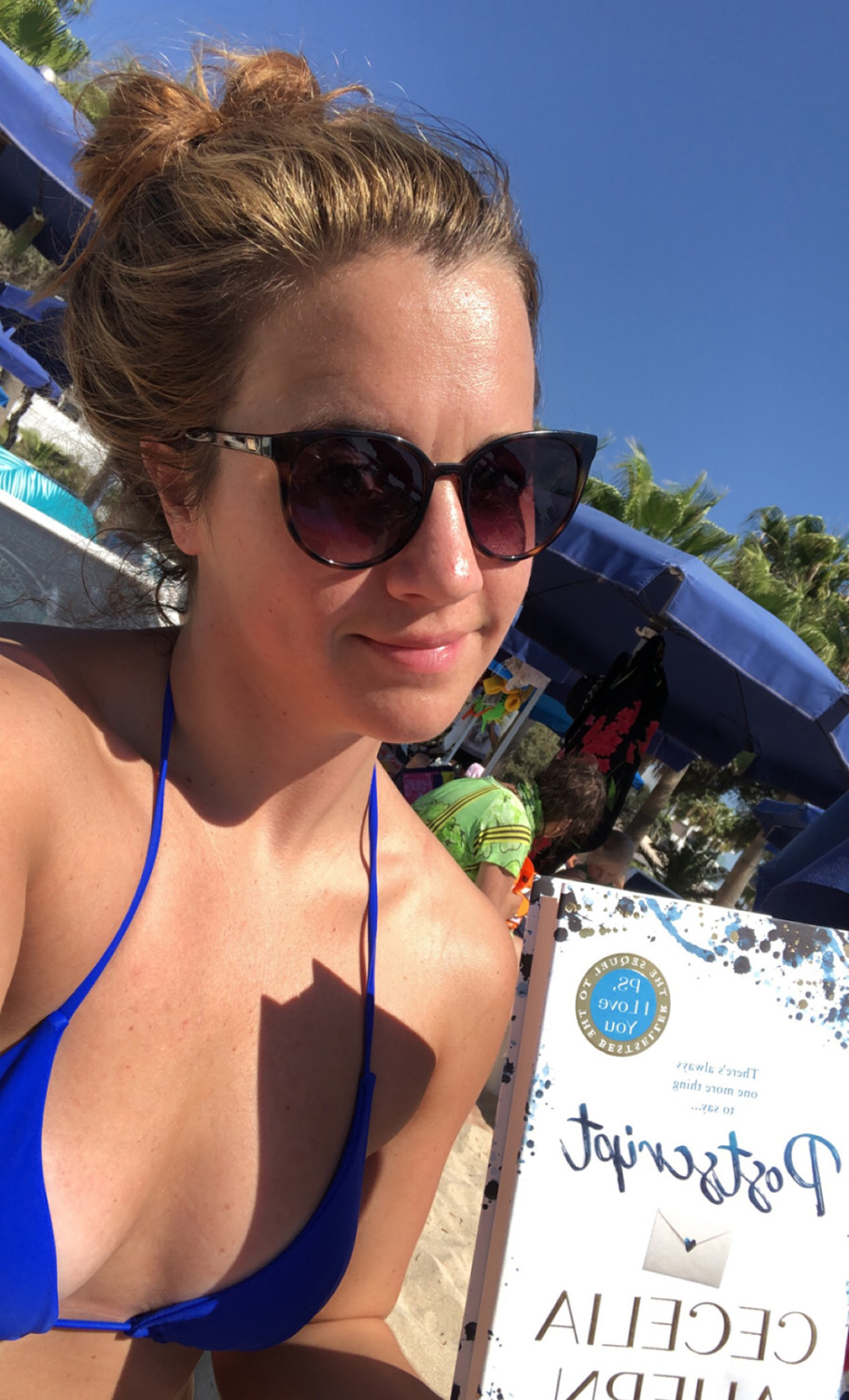 Kelly at the Beach in Cyprus