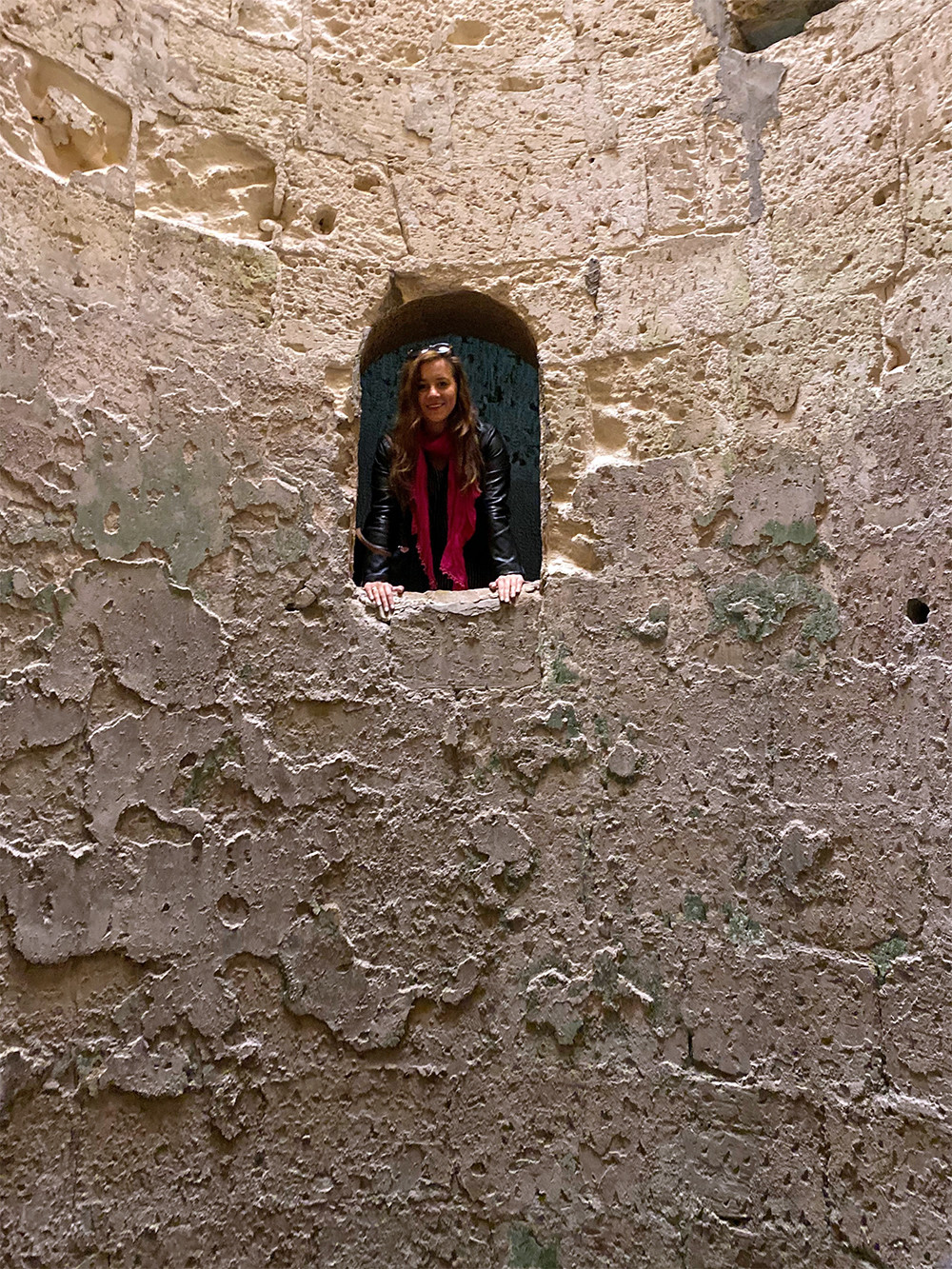 Kelly in the Spiral Staircase