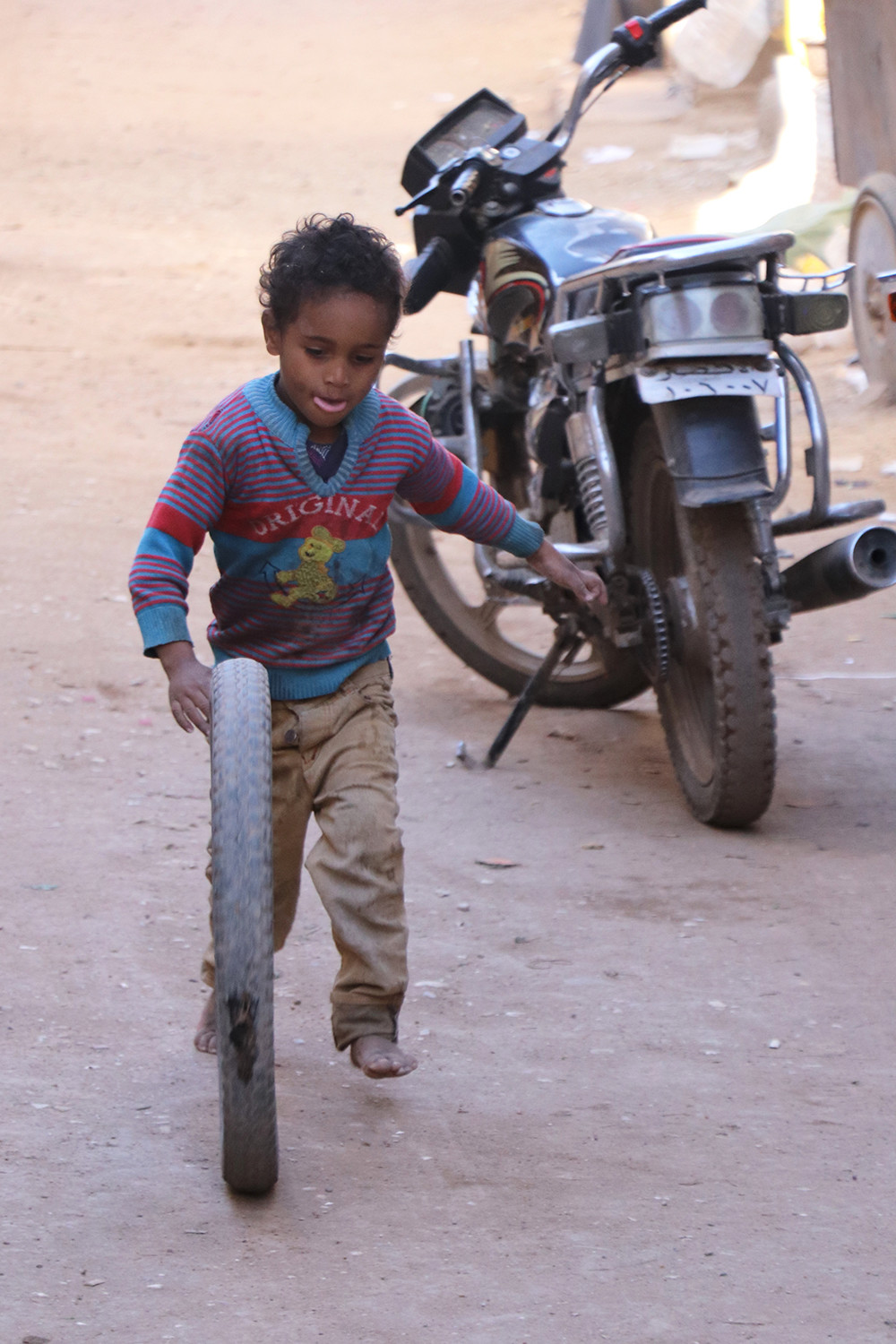 Local Boy in Esna Egypt