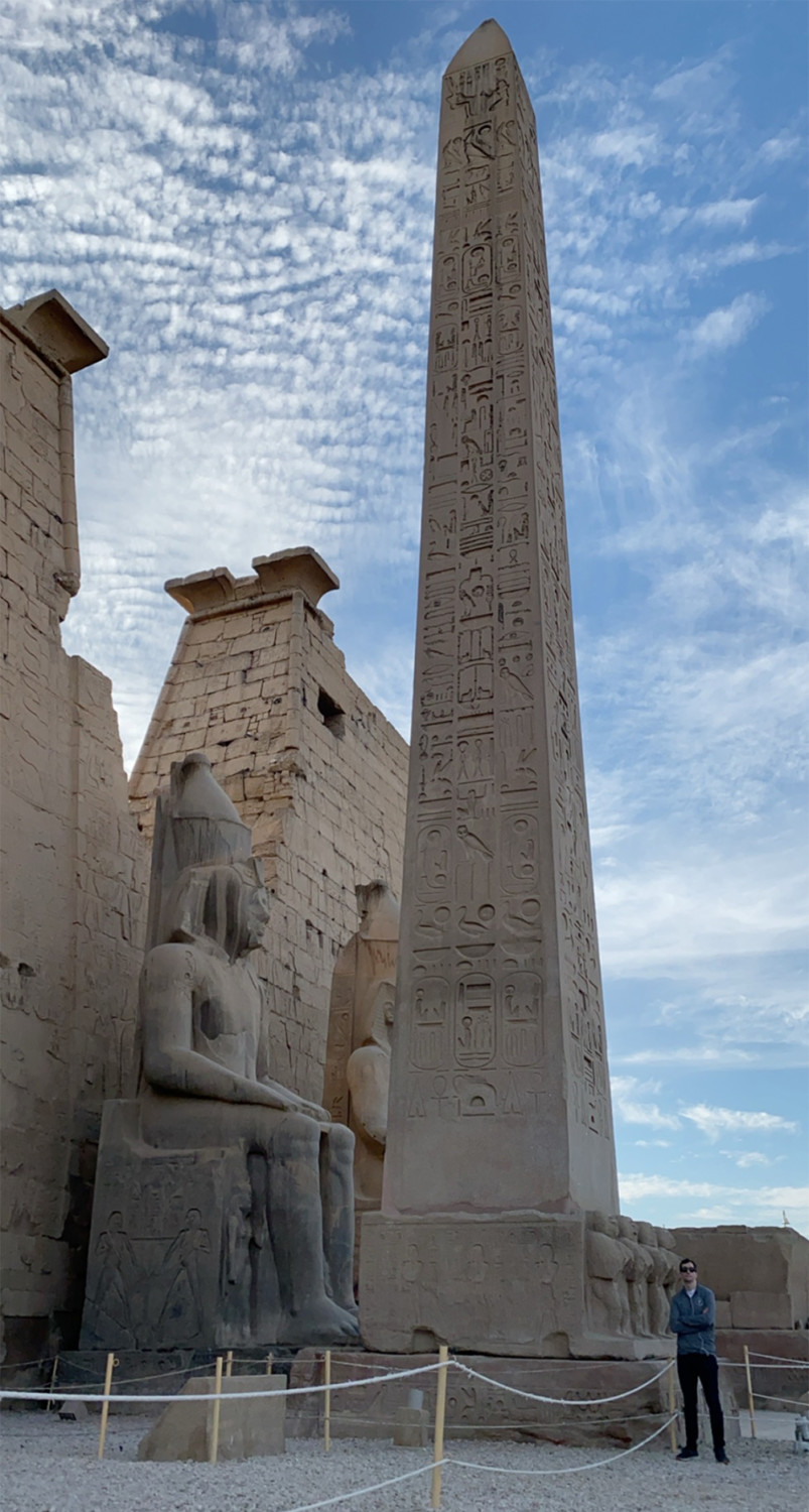 Pylon of Ramesses II at the Temple of Luxor
