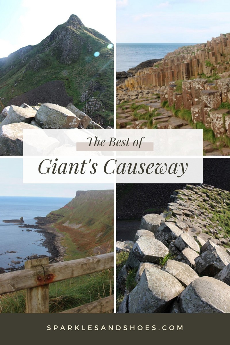 Sparkles and Shoes Canva Graphic - Giant's Causeway in Northern Ireland