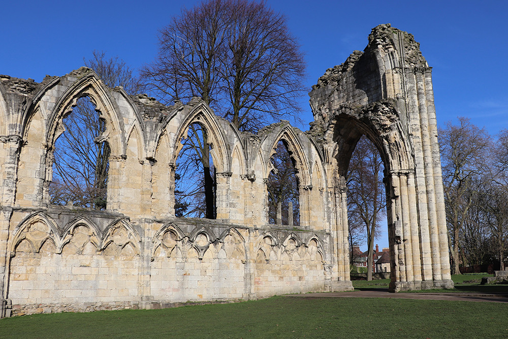 St Mary's Abbey in York