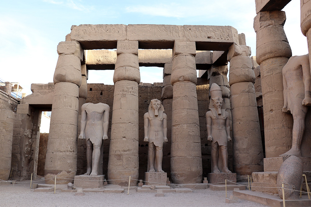 Statues Of Ramses II At Temple Of Luxor, Egypt