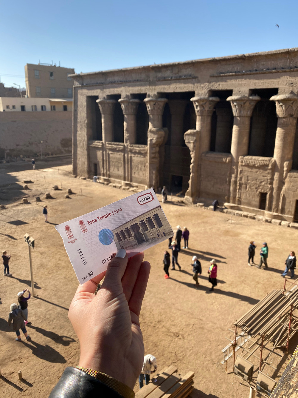 Temple of Khnum in Esna
