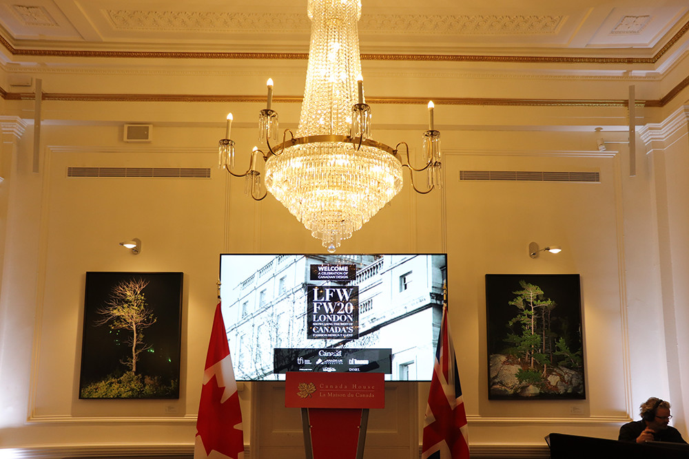 The Celebration of Canadian Design- Setup