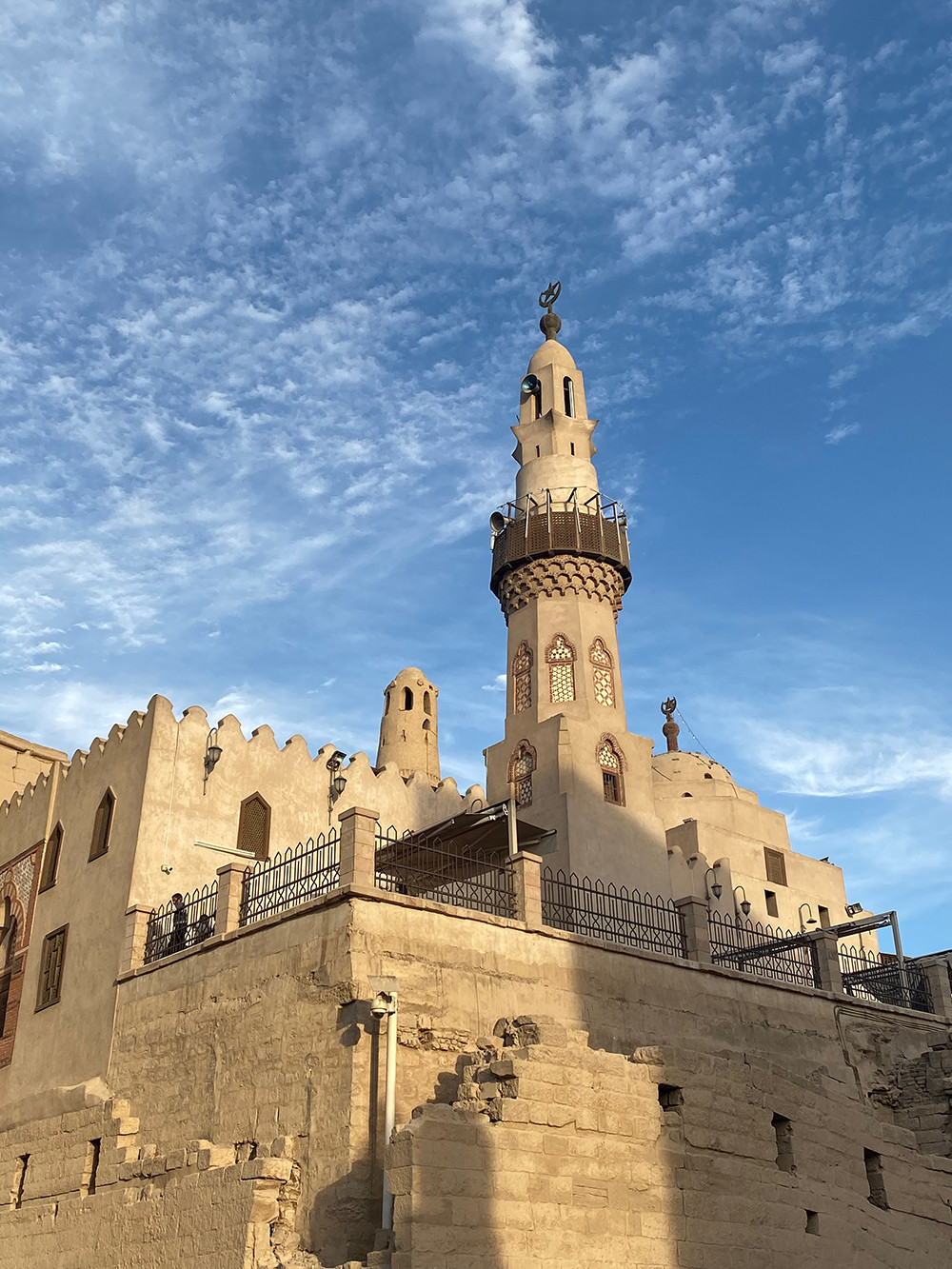 Tower of Abu Haggag Mosqu in Luxor