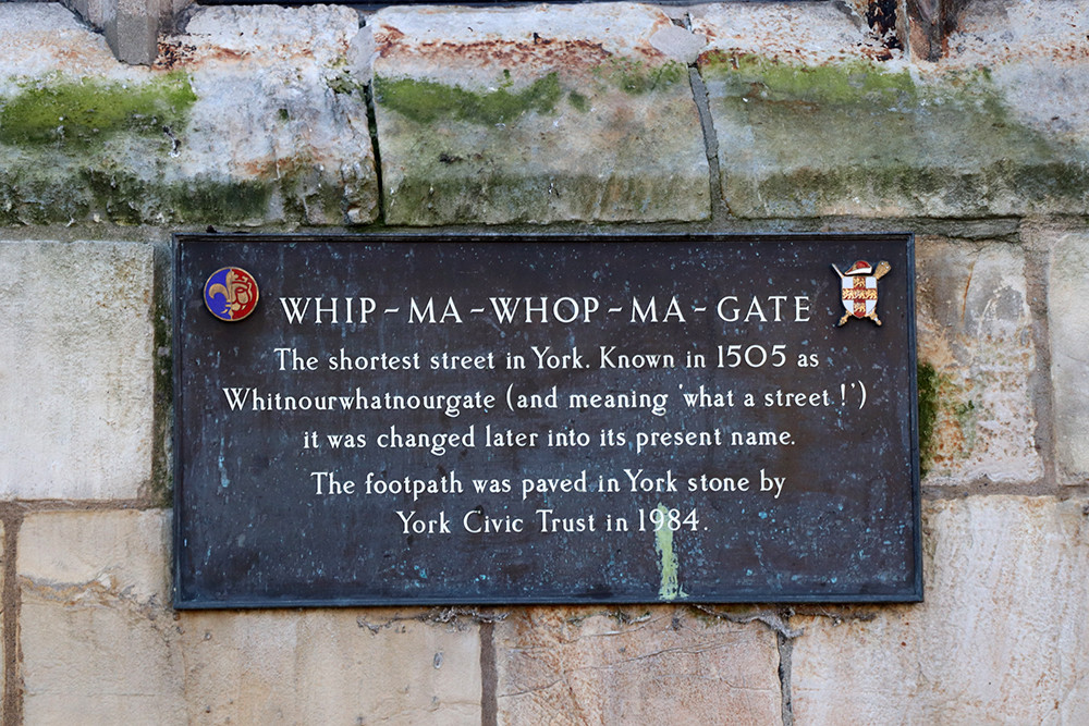 Whip-Ma-Whop-Ma-Gate in York