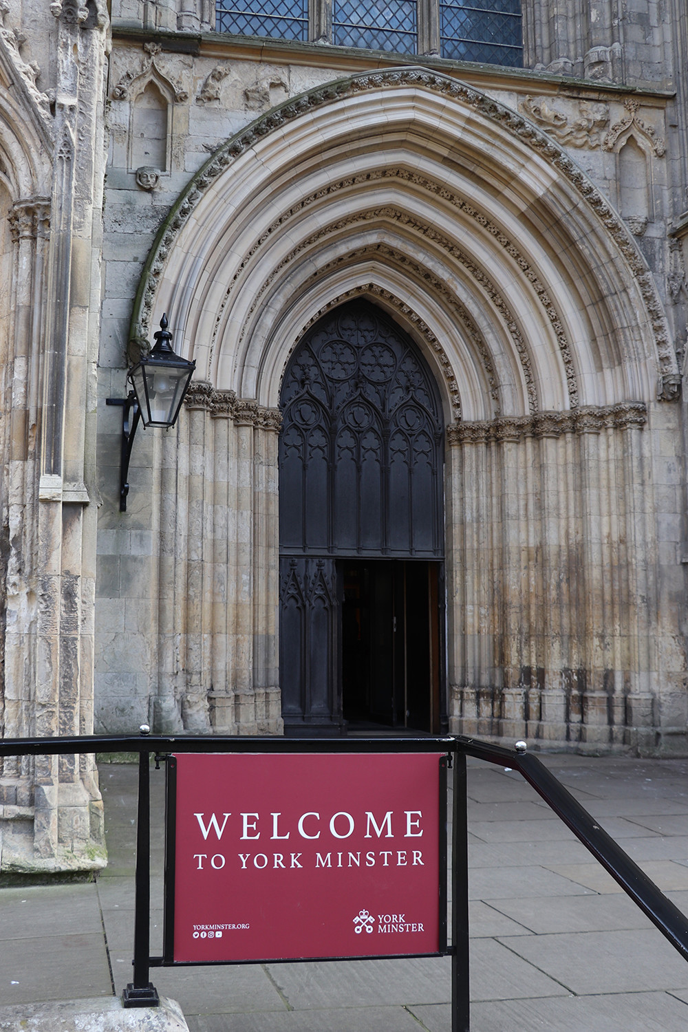 York Minster Entrance