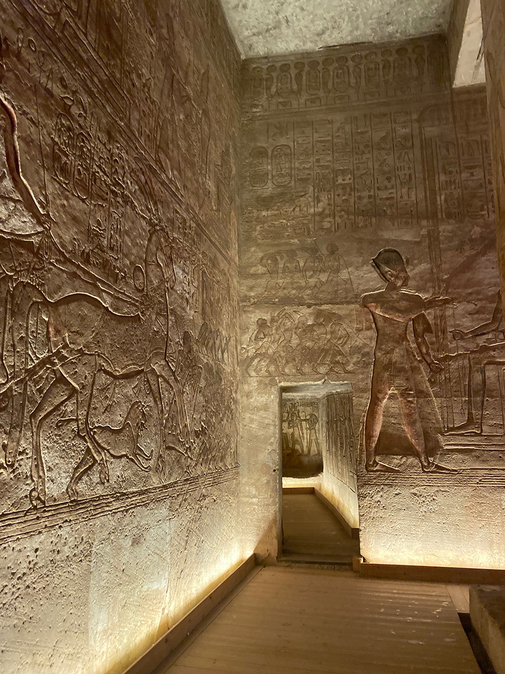 Doorway in The Great Temple of Ramesses II