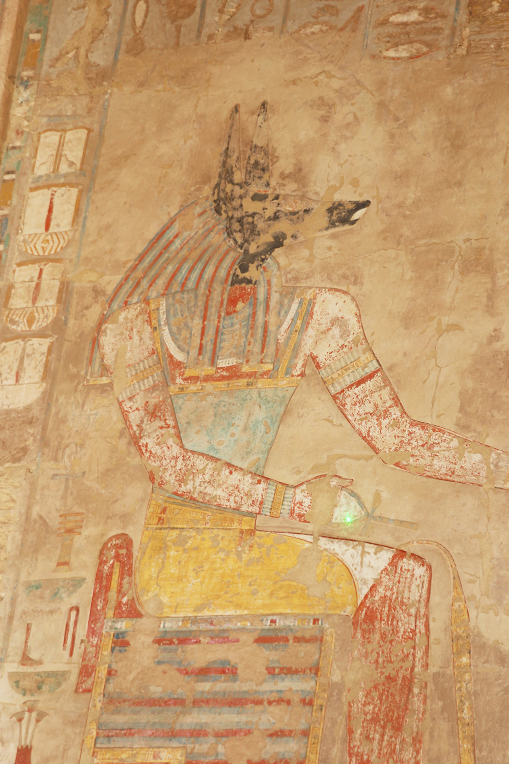 Hyrogrliphics at the Temple