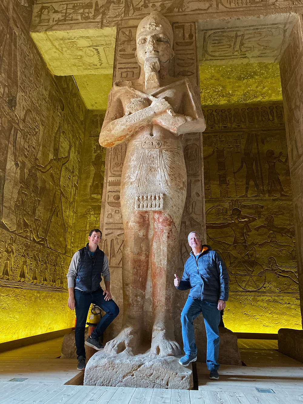 Inside The Great Temple of Ramesses II at Abu Simbel