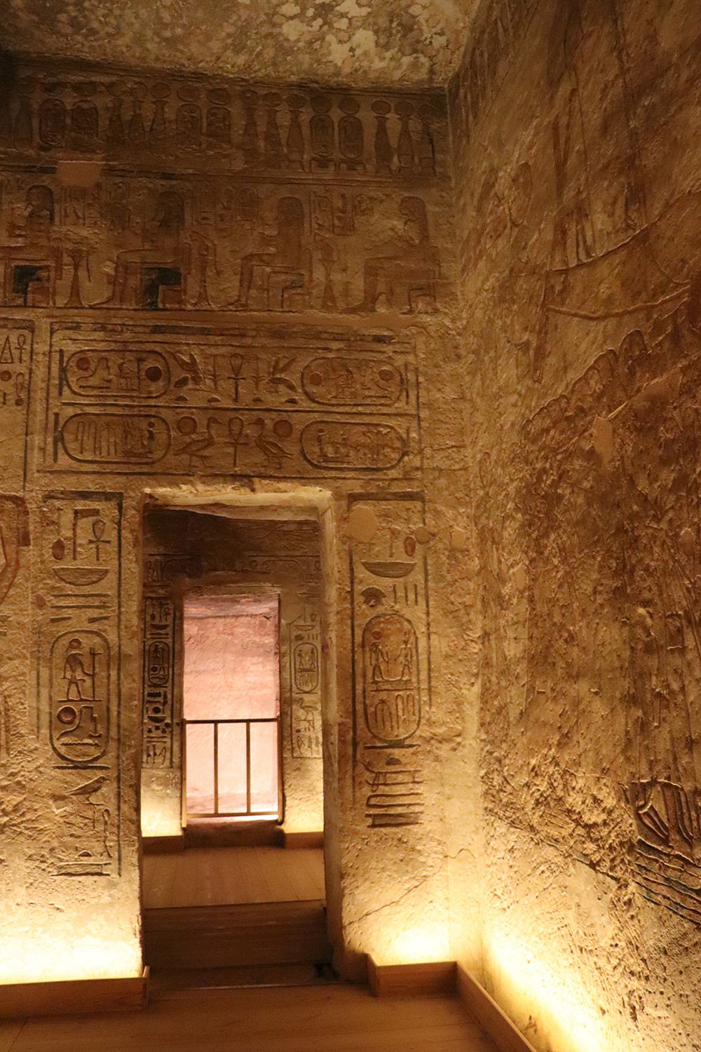 Inside the The Great Temple of Ramesses II