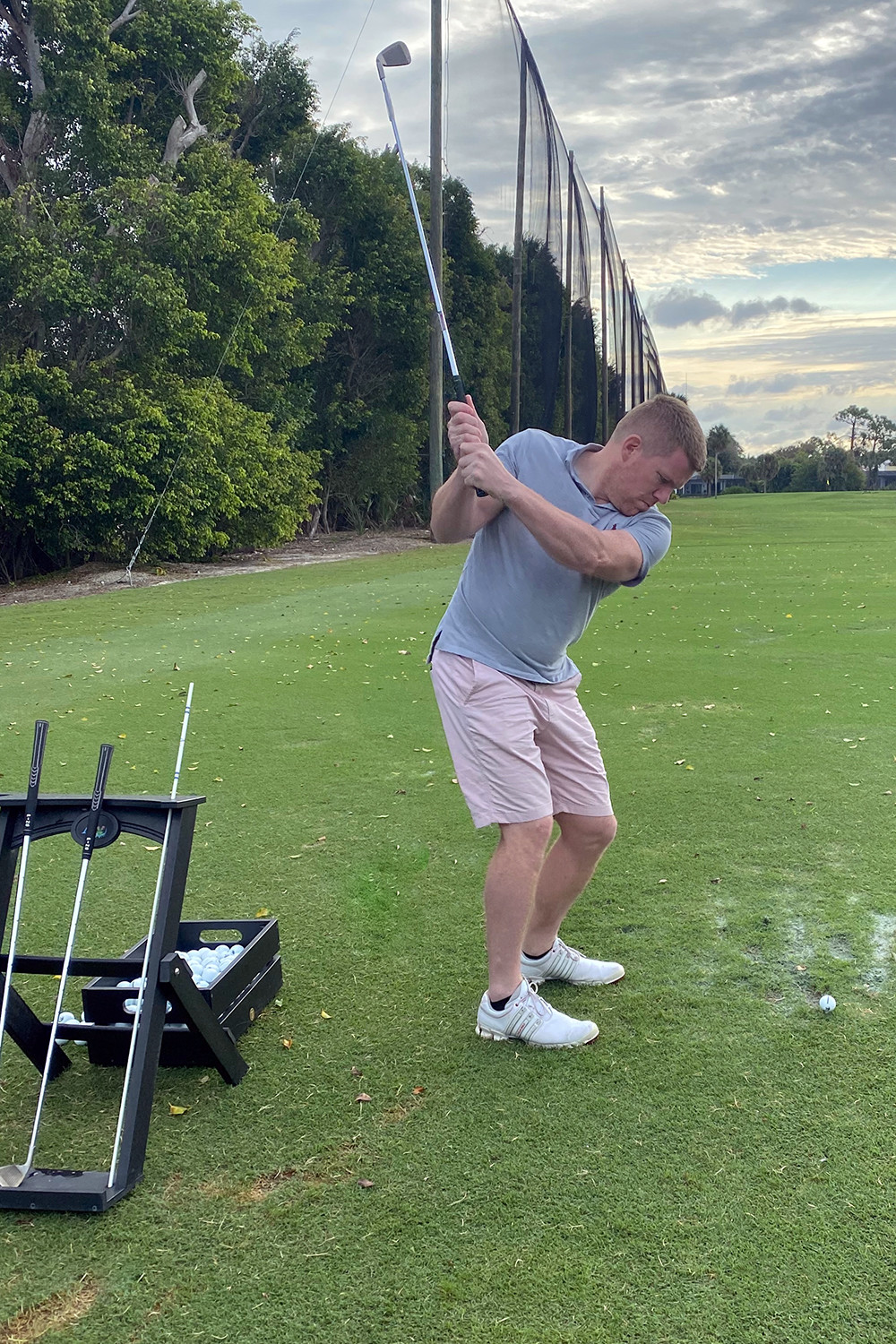 Mark Golfing