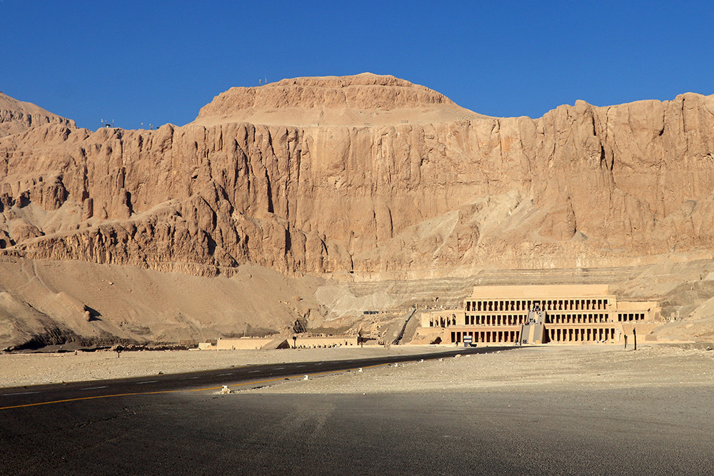 Road to Temple of Queen Hatshepsut