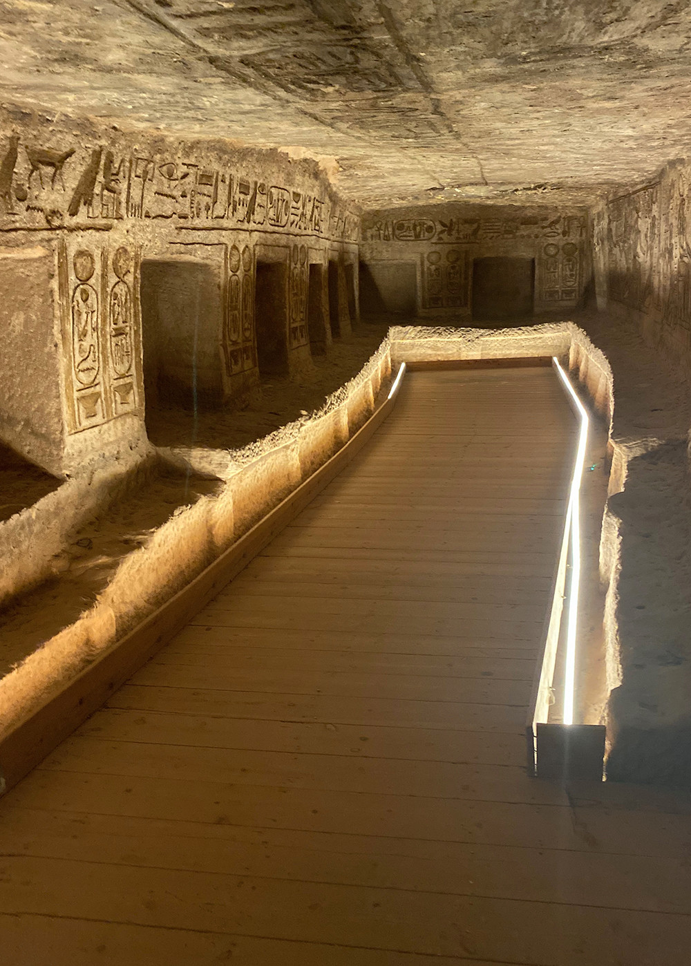 Side Room in The Great Temple of Ramesses II at Abu Simbel