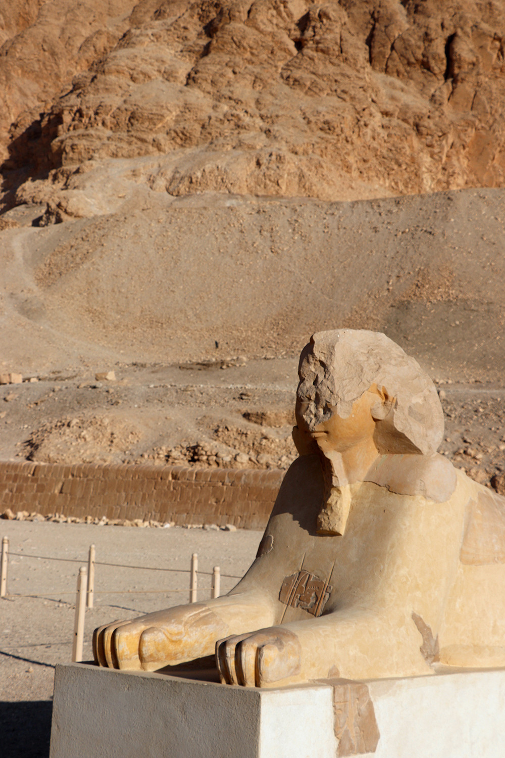 Sphinx at the Valley of the Kings