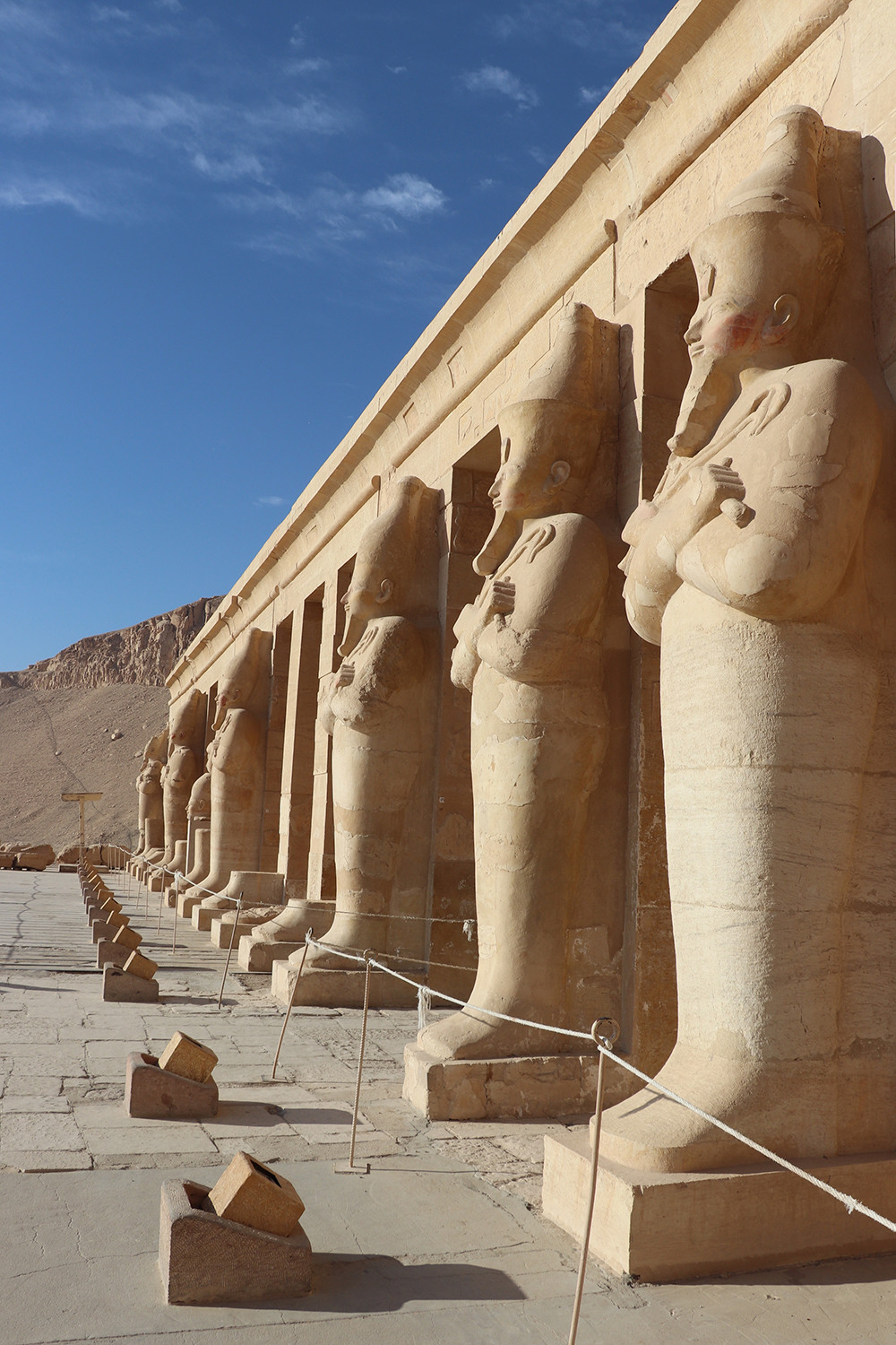 Temple of Queen Hatshepsut Statues