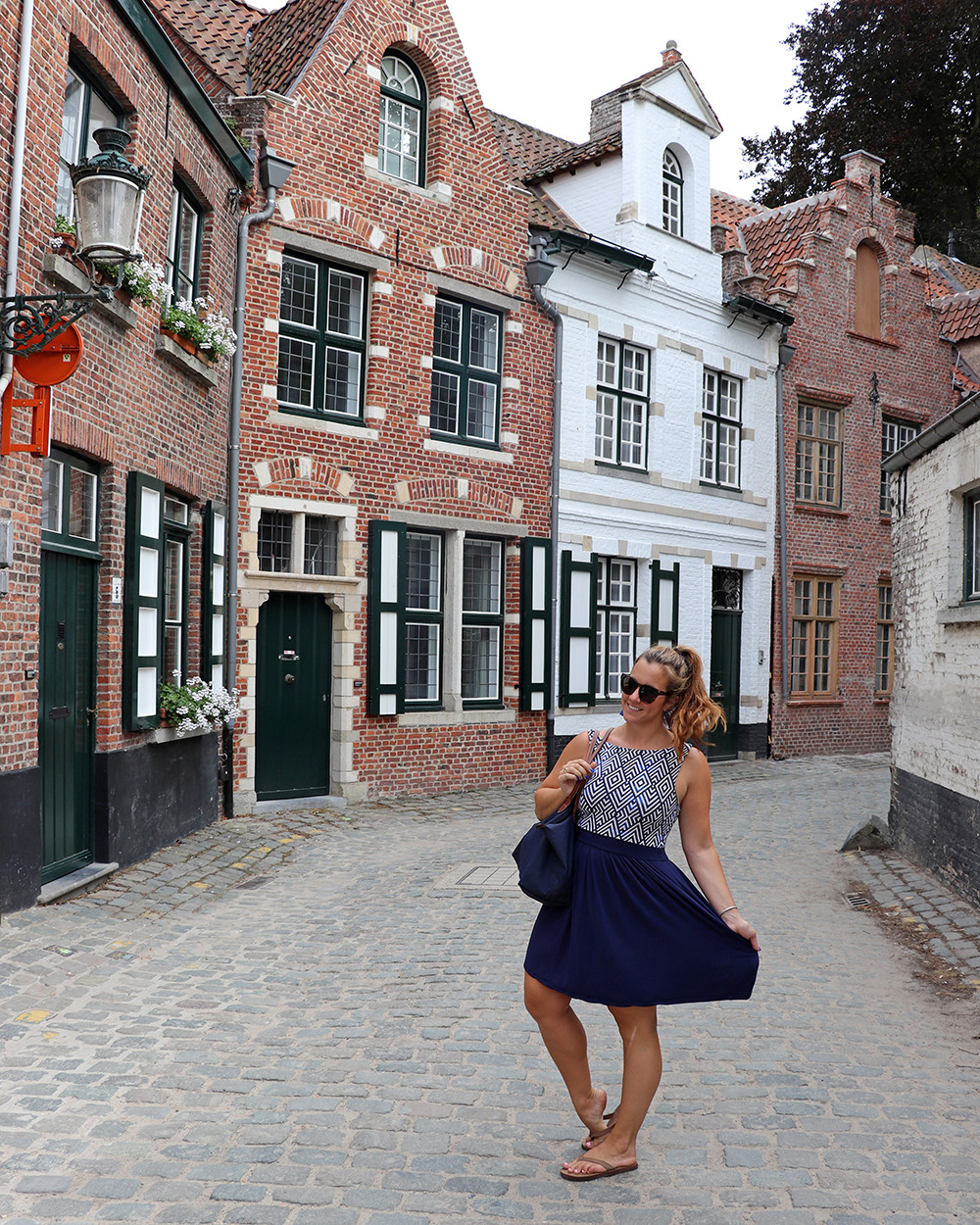 Aztec Colorblock Dress in Bruges