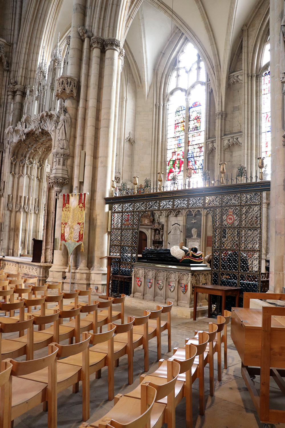 Chairs in York Minster
