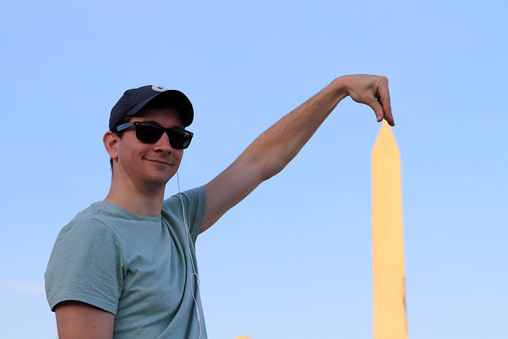 Kevin at Temple of Karnak