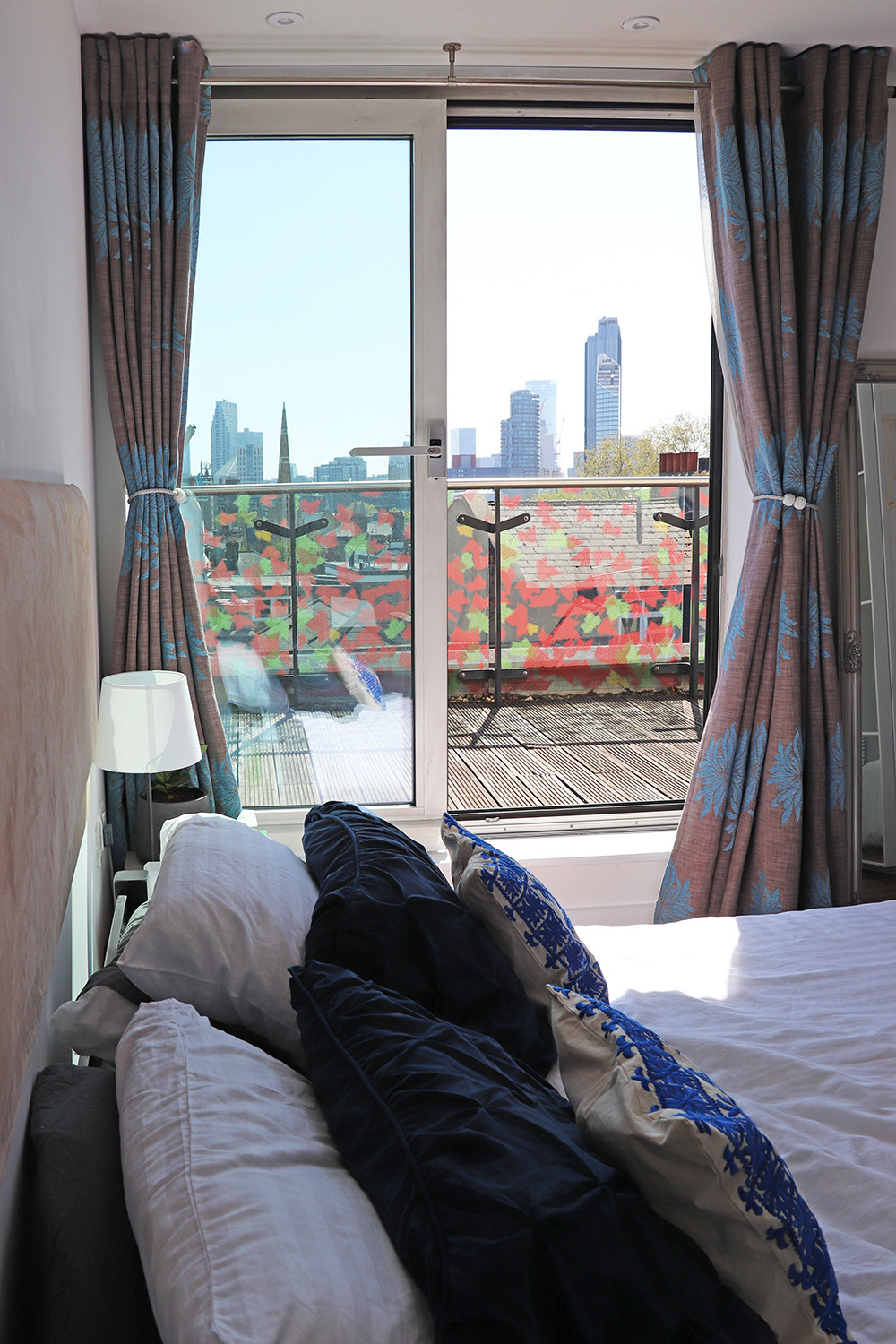 New London Flat Bedroom Tour - View