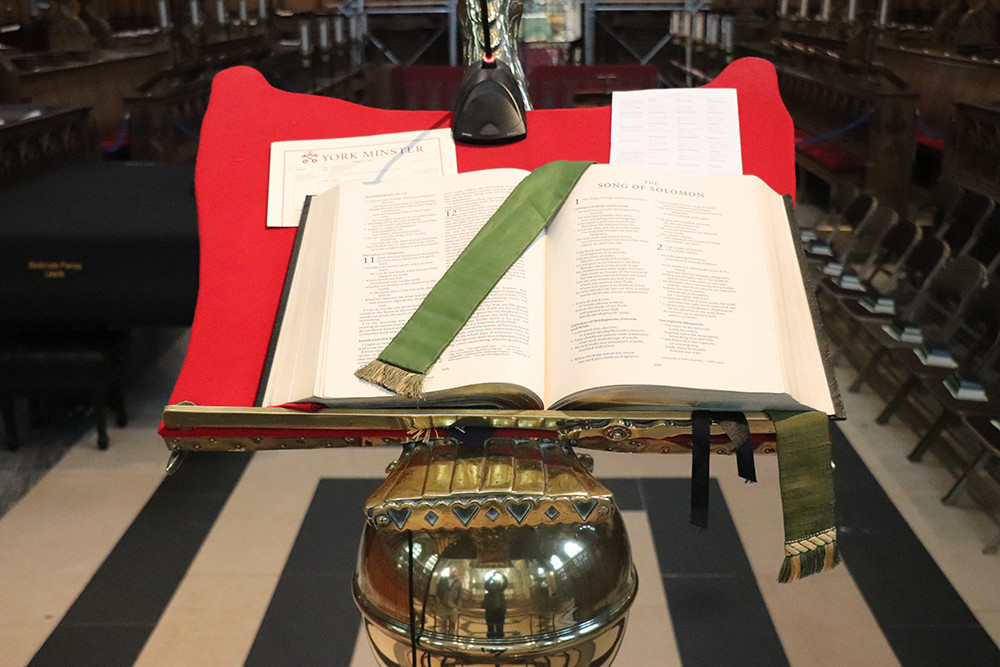 Pulpit of York Church