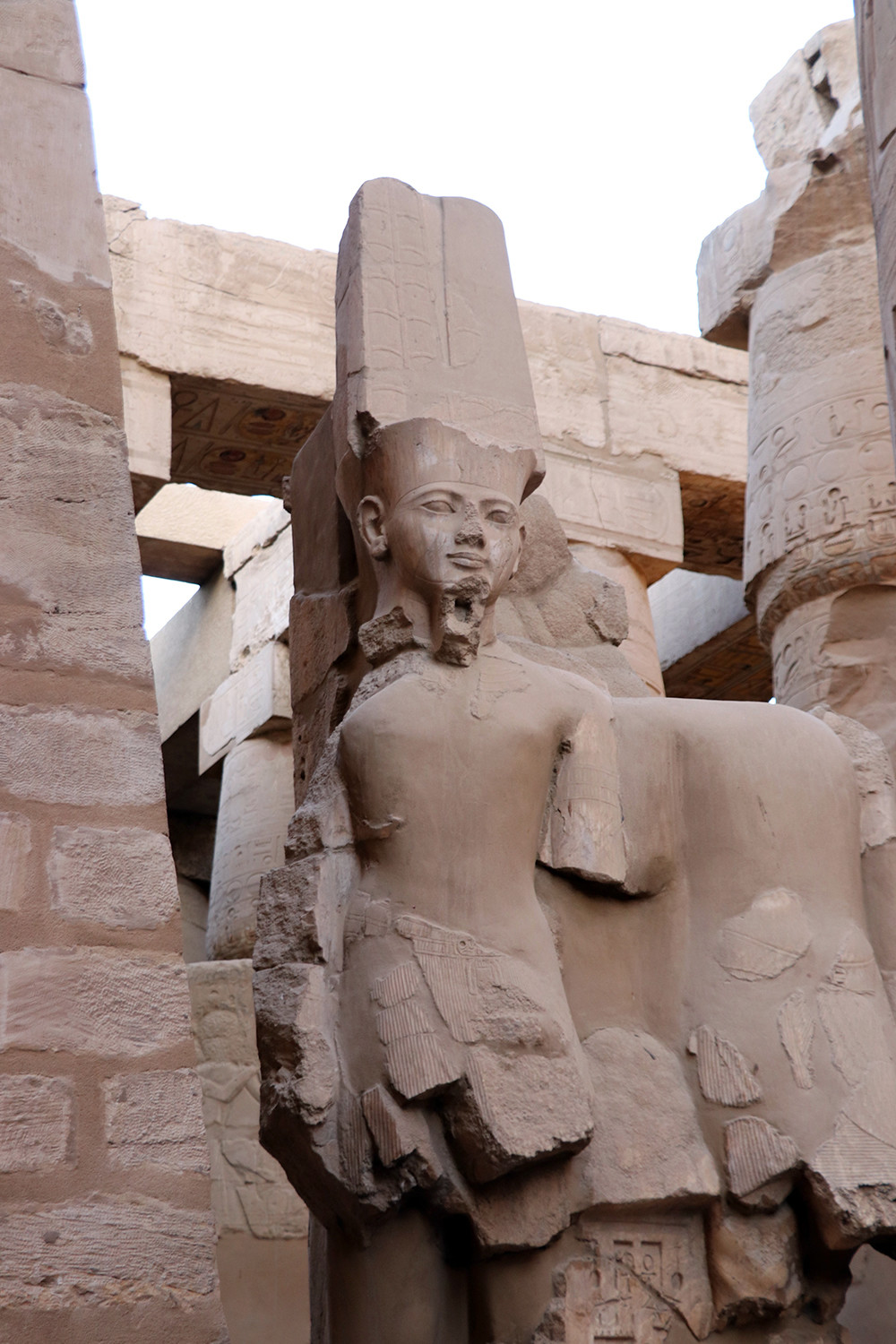 Statues in Hypostyle Hall