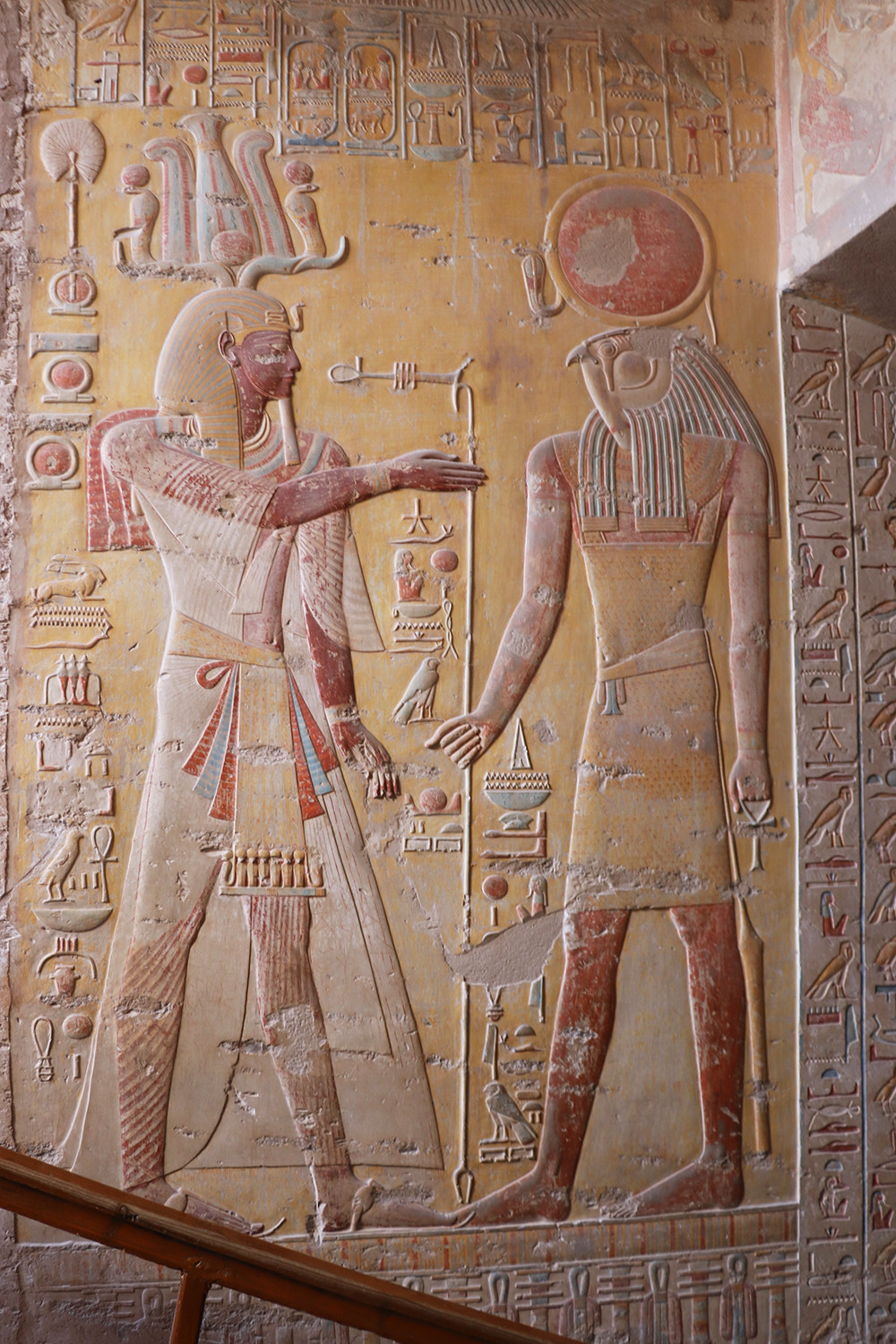The Valley of the Kings - Tomb of King Meramita Hieroglyphs