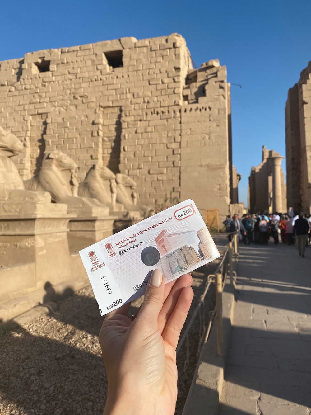 Ticket to the Temple