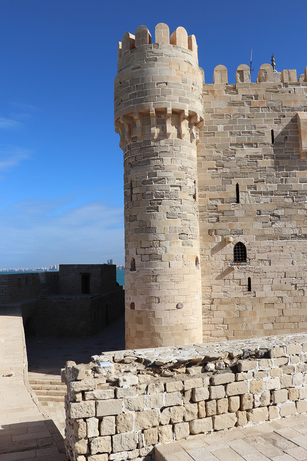 Tower at the Citadel of Qaitbay