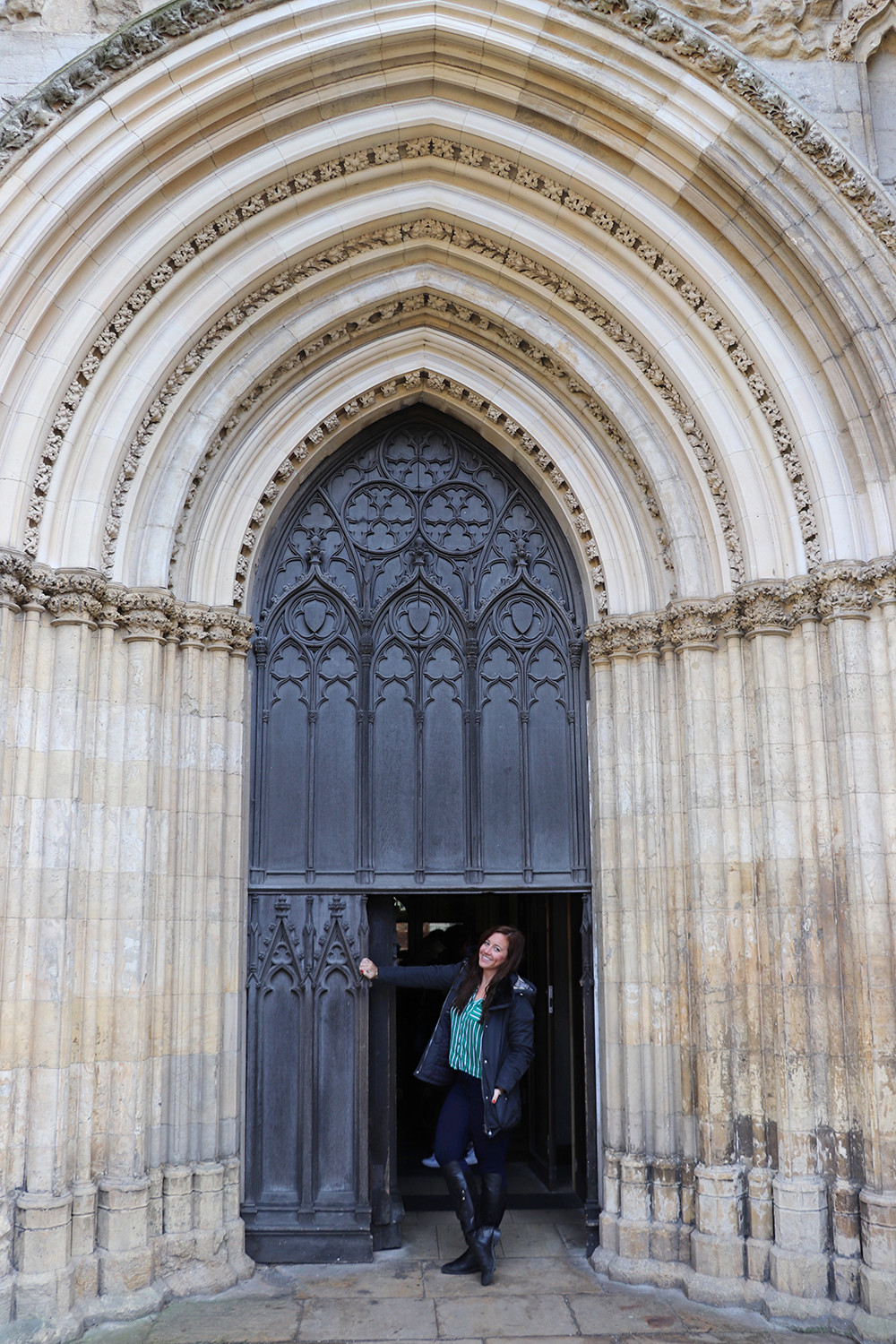 Travel Blogger at York Minster