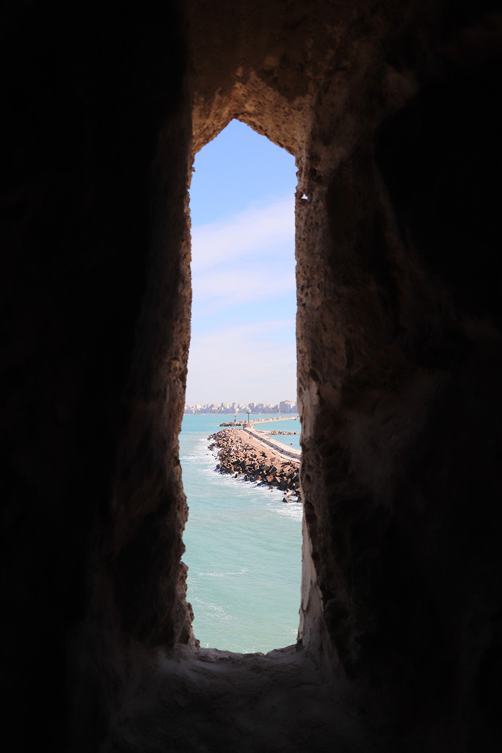 View from Qaitbay Citadel in Alexandria