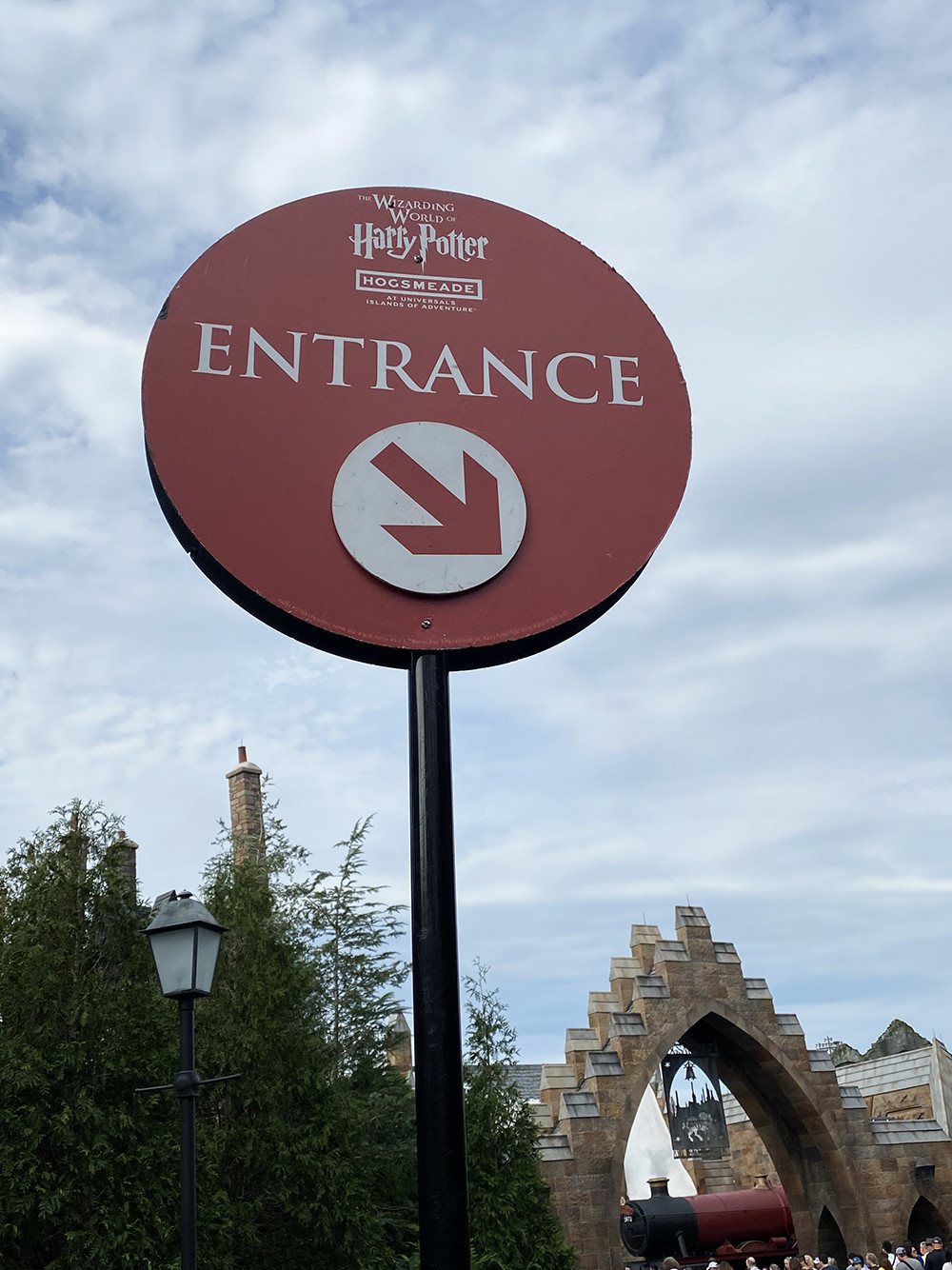 Entrance to Hogsmeade