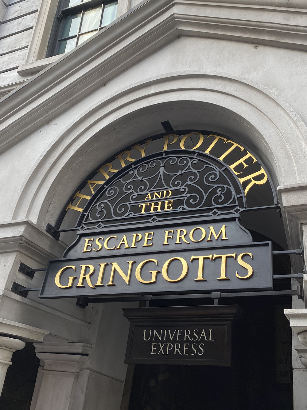 Escape from Gringotts Ride at the Wizarding World of Harry Potter