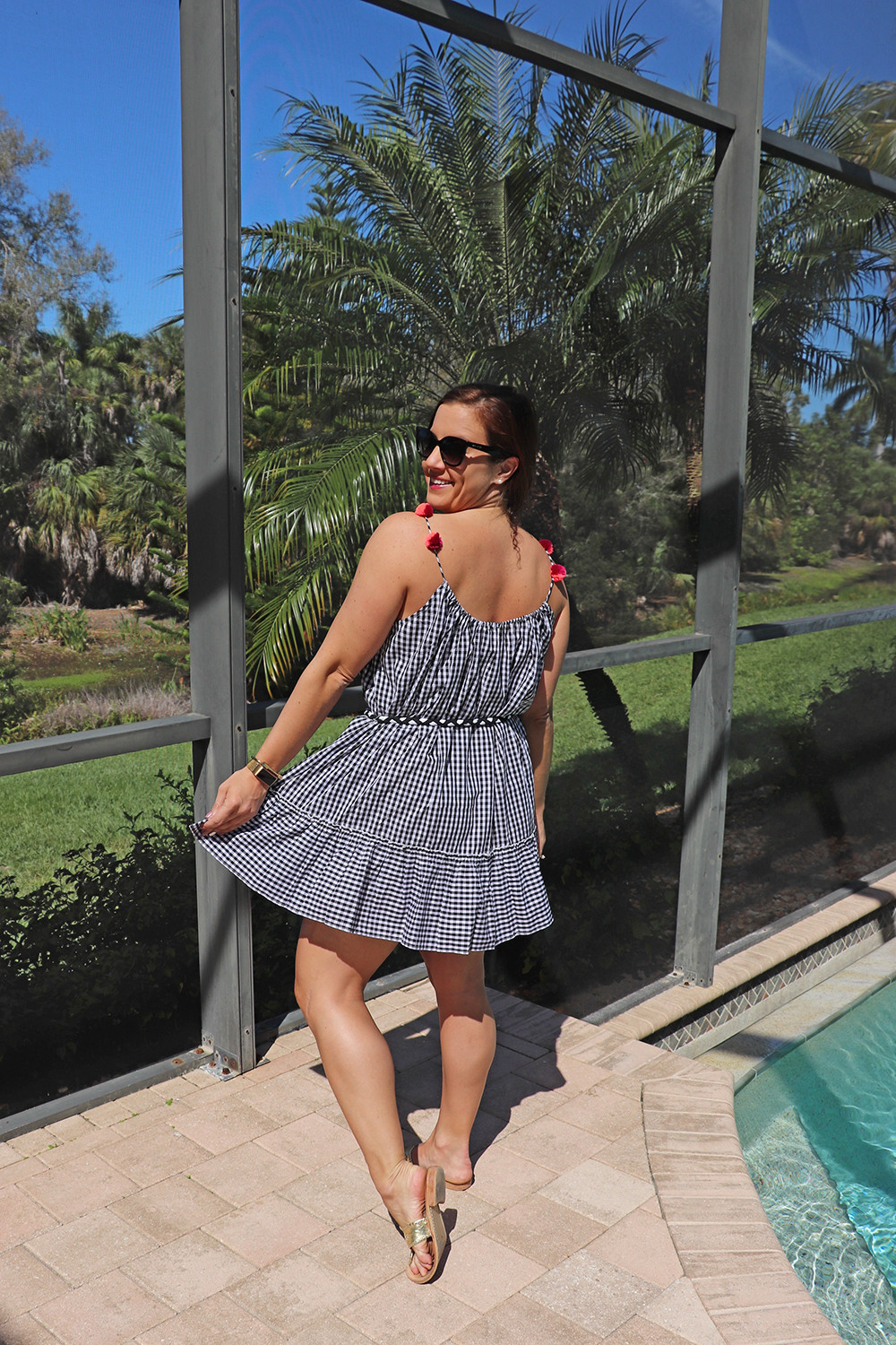 The Back of my Beach Coverup