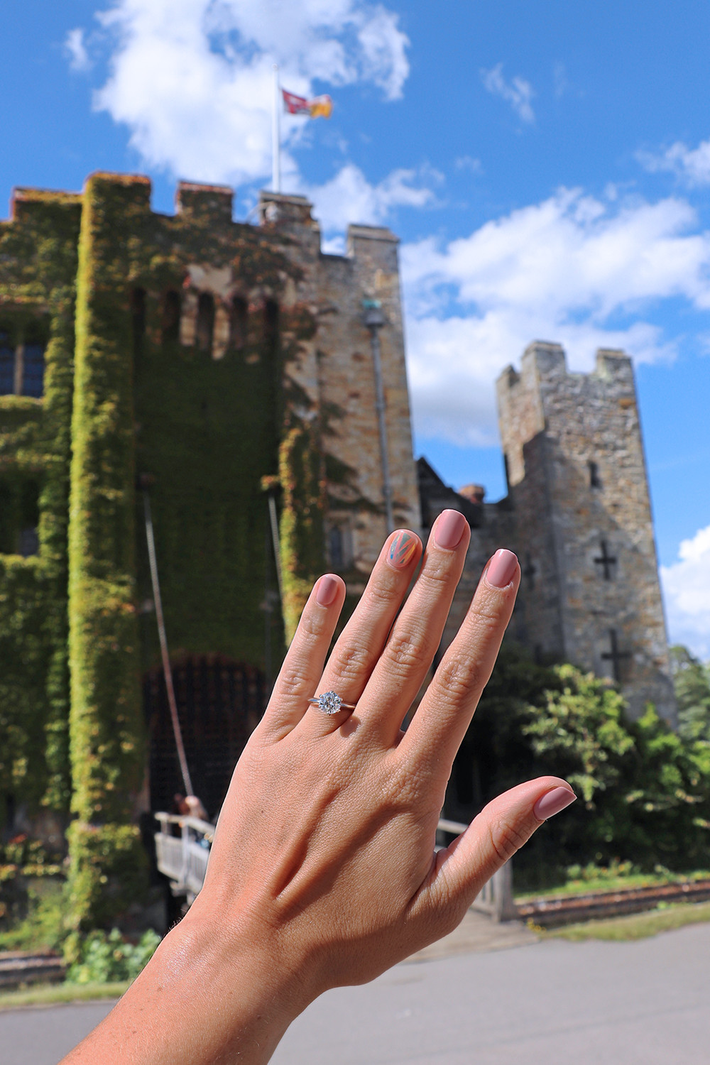 Engagement Ring at Hever Castle