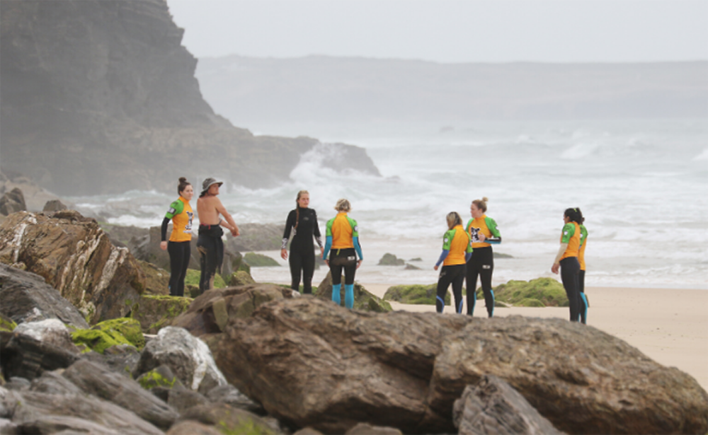 Fiena ‘Mad To Live’ Surfing Adventure to Portugal hosted by Sophie Everard