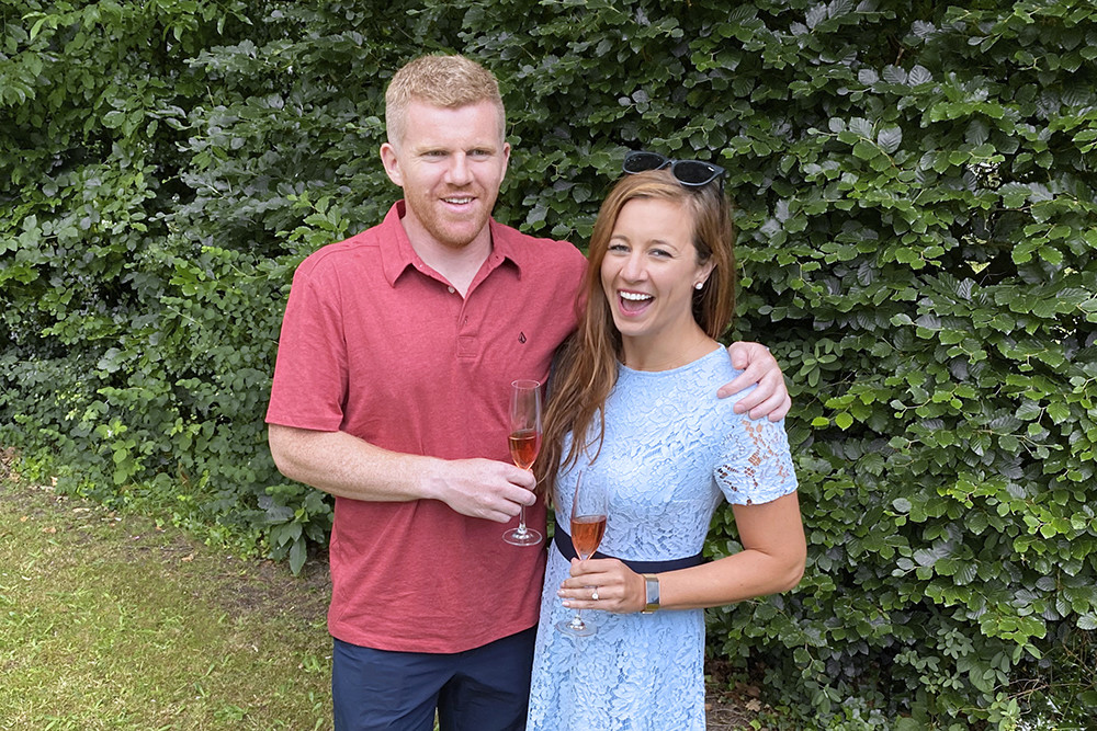 Post Engagement Champagne