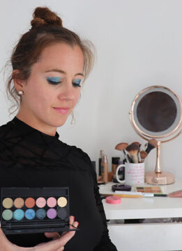 Sparkles and Shoes Makeup Collection - Blue Eyeshadow Trend