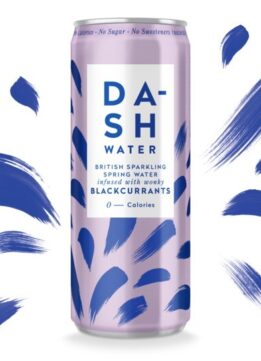 Best UK Sparkling Water Options - Dash Black Current
