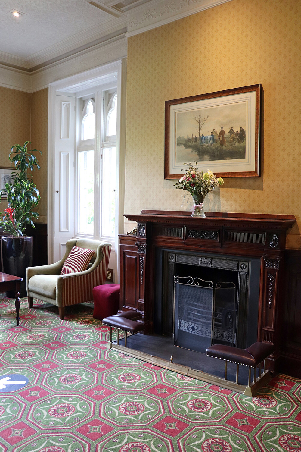 Fire Place in the Sitting Room