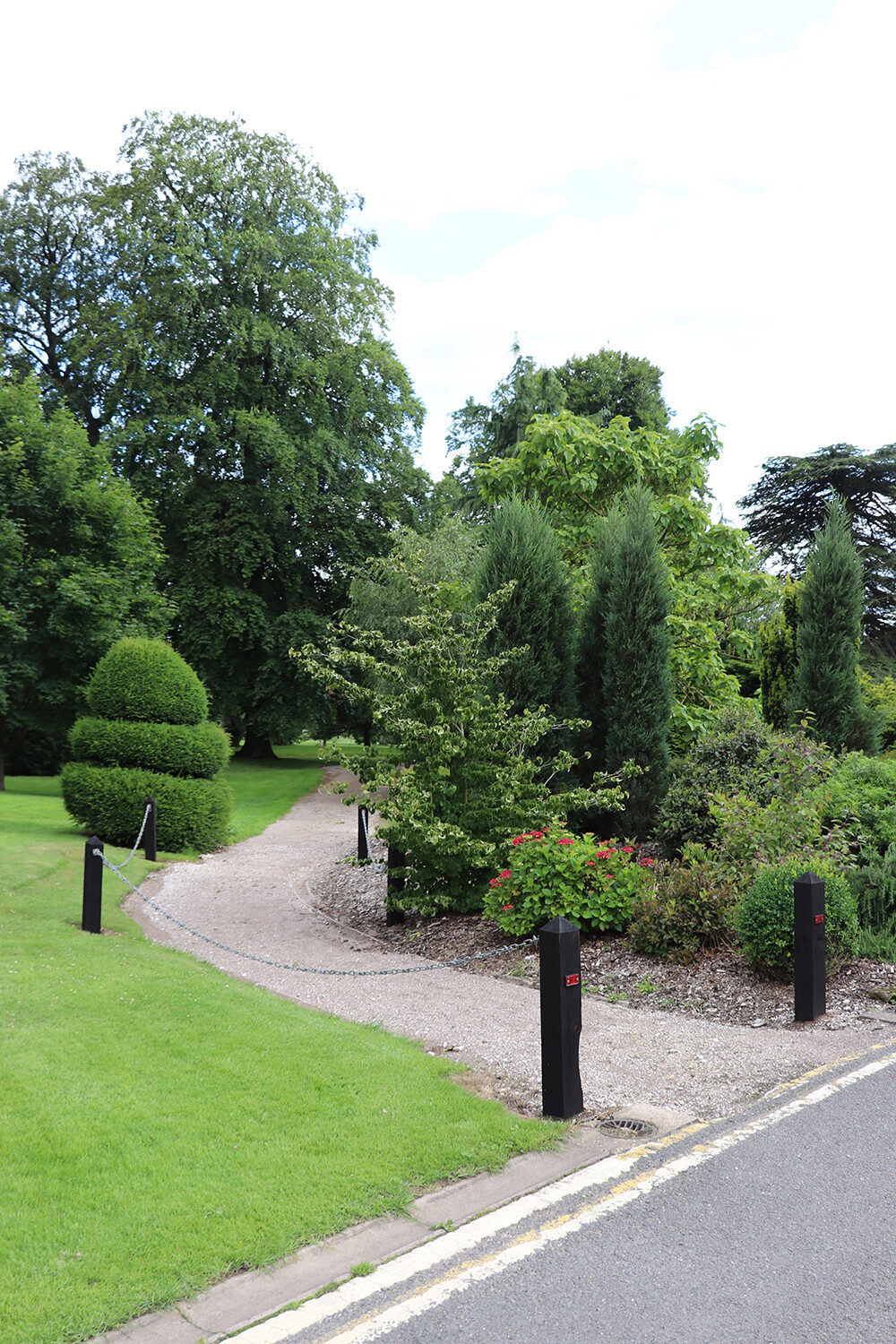 Garden Path in Derbyshire