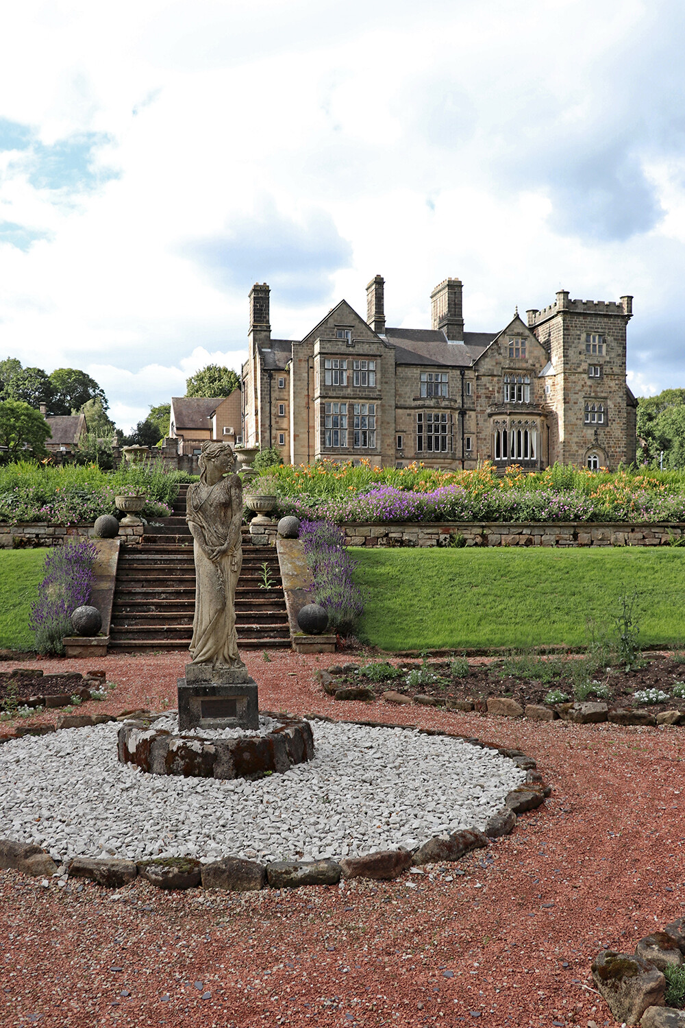 Gardens and Back of the Breadsall Priory