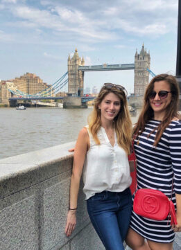 Kitty and Kelly in London - GAP Modern Boatneck Dress