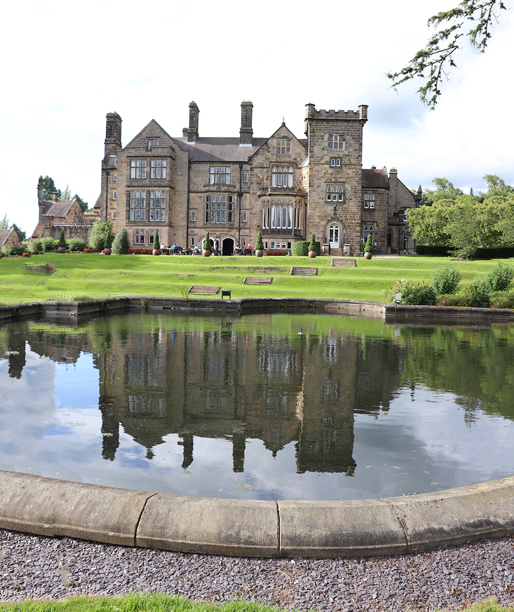 Ornamental Pond in Derbyshire