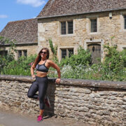 Travel Blogger on Country Walk
