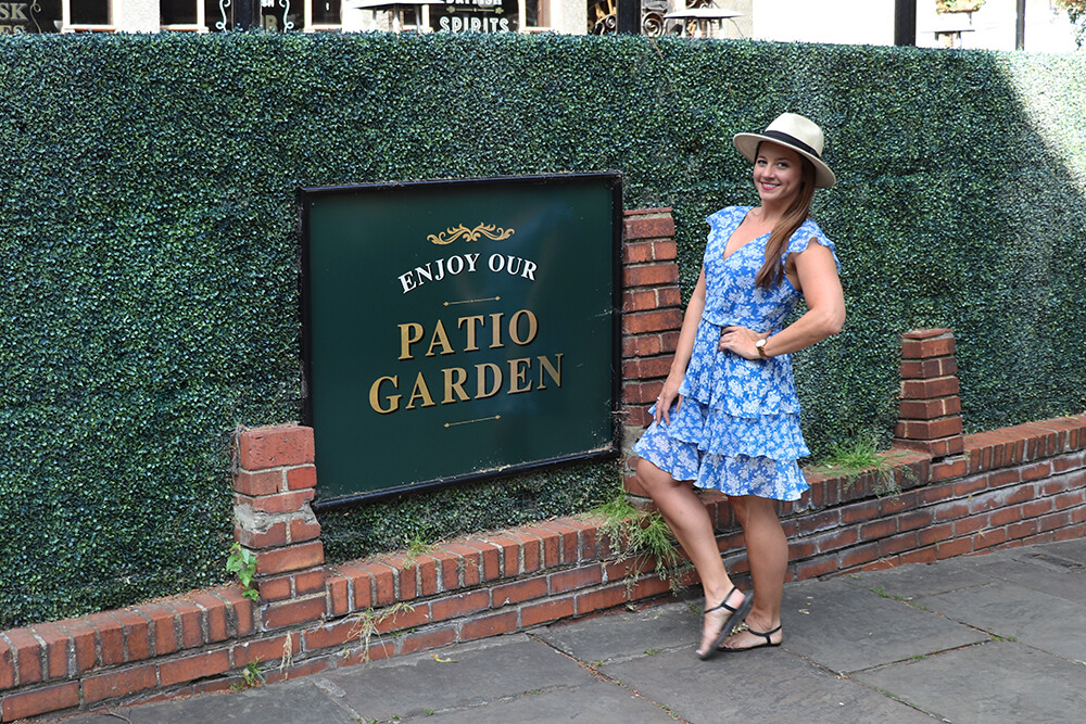 Floral Mini Dress in London