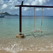 Live From St Lucia -Overwater Swing in Rodney Bay